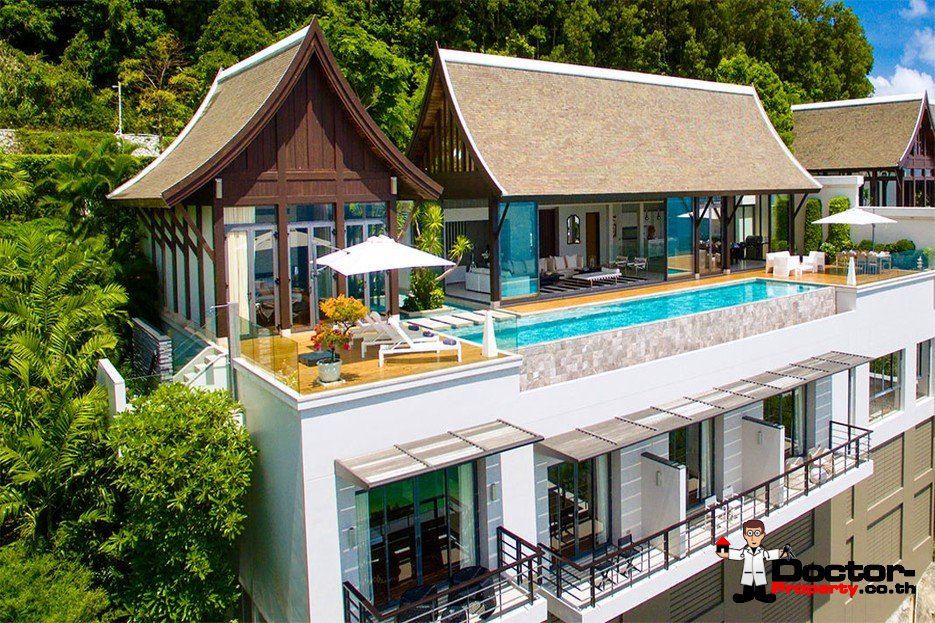Breathtaking 5 Bedroom Sea Villa Paradiso - Nai Thon Beach - Phuket West - for sale